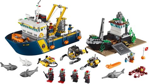 60095 Deep Sea Exploration Vessel - LEGO instructions and catalogs library