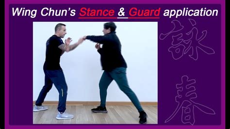 Wing Chun Stance and Guard application - YouTube