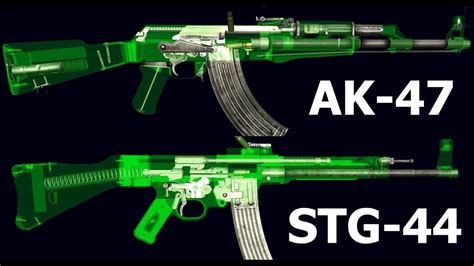 AK-47 vs STG-44 Comparison | How It Works - YouTube