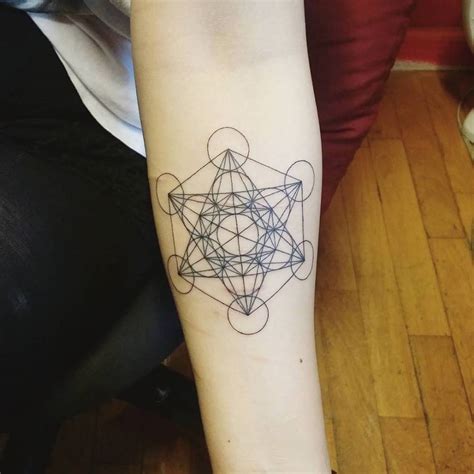 Metatron S Cube Tattoo Design - Design Talk