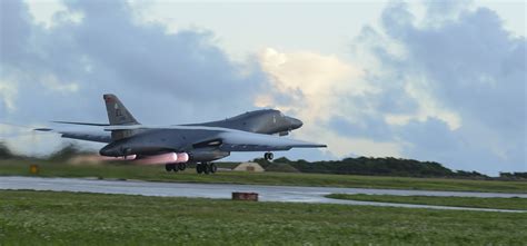 B-1B Lancer takeoff