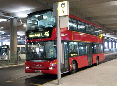 Heathrow Terminal 5 Bus Station - art of the state archive