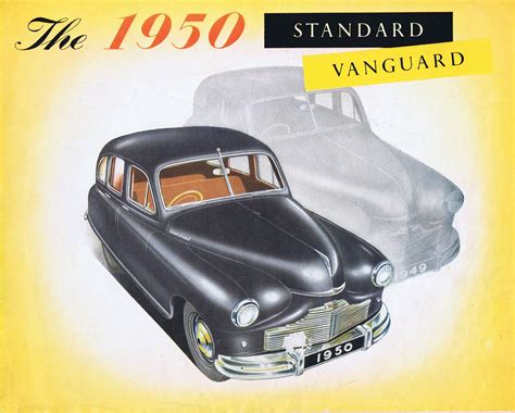 1950 Standard Vanguard brochure