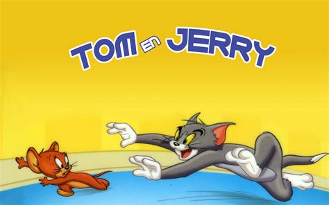 Tom run after jerry - Cartoon HD wallpaper