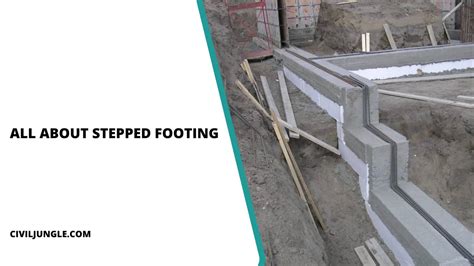 Stepped Footing | House Foundation on Slope | How to Build a Foundation on the Slope