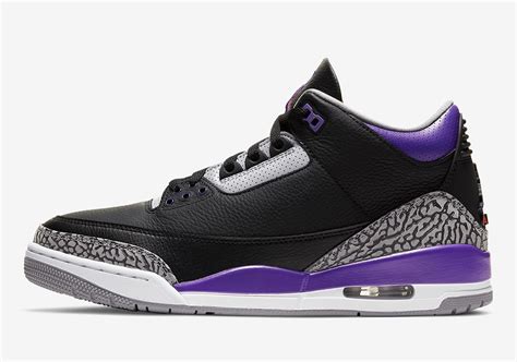 Air Jordan 3 Court Purple CT8532-050 Holiday 2020 Release Info | SneakerNews.com