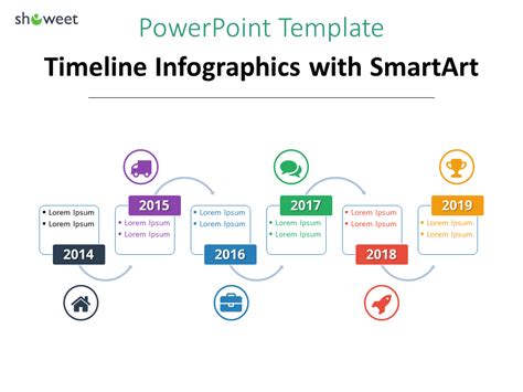 Timeline Infographics Templates for PowerPoint