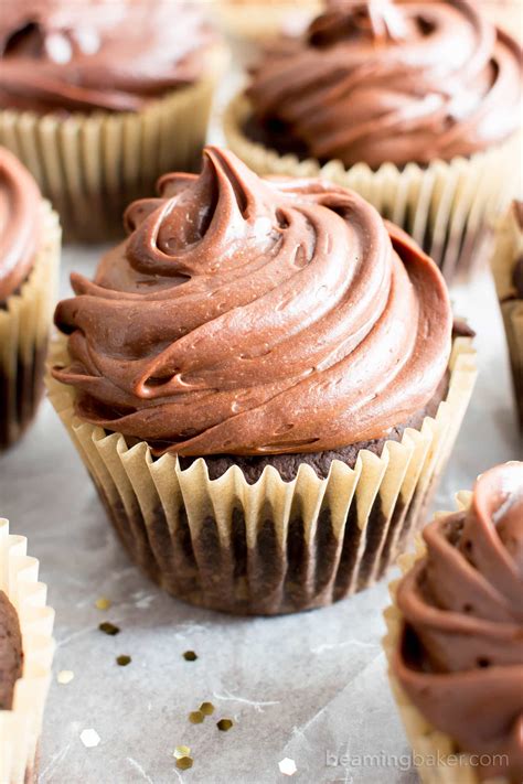 Vegan Gluten Free Chocolate Cupcakes (V, GF, Dairy-Free, Refined Sugar ...