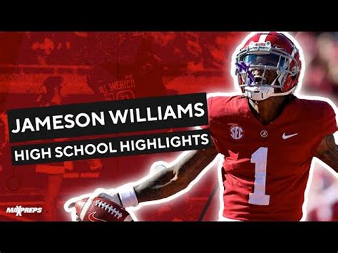 Ohio State commit Jameson Williams highlights - YouTube