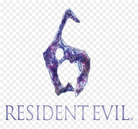 Resident Evil 6 Logo - Resident Evil 6 Title, HD Png Download - vhv