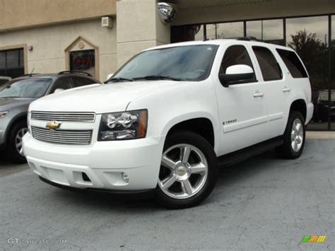 Summit White 2007 Chevrolet Tahoe LTZ 4x4 Exterior Photo #55329994 | GTCarLot.com