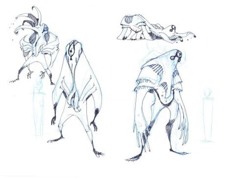 Ben 10: Alien Force - DNAlien and Highbreed Concept Art by Eric Canete in 2023 | Ben 10 ...