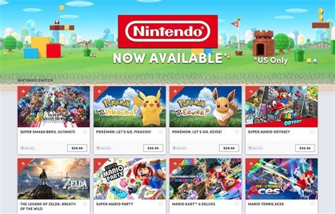 Nintendo Switch & 3DS games available on US Humble Store