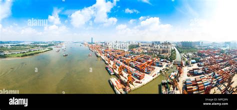 Huangpu Port , Guangzhou , Guangdong Province Stock Photo - Alamy