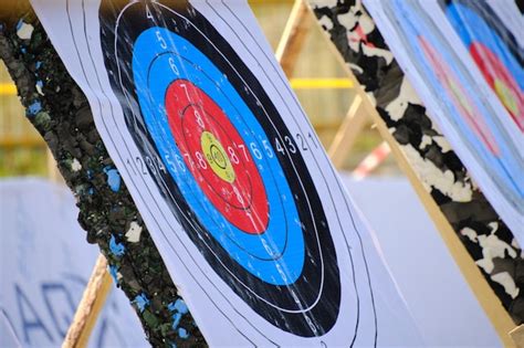 Premium Photo | Archery targets archery accuracy sports competitions