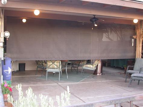 Roll Down Patio Shades Photo Gallery | AAA Sun Control | Patio shade ...