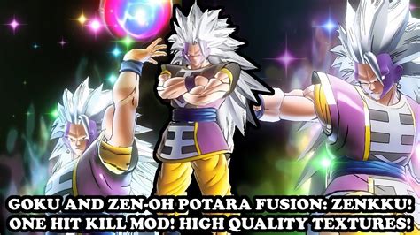 GOKU & ZENO FUSION: ZENKKU! ONE HIT KILL! STRONGEST POTARA FUSION ...