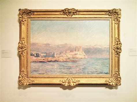 Claude Monet - The Chateau d’Antibes, 1888, at the Art Gallery of New South Wales Antibes ...