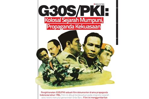 Film G30S PKI: Sejarah dan Pentingnya untuk Menambah Wawasan Pelajar - Varia Katadata.co.id