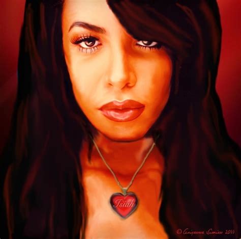 My digital painting of Aaliyah done for a friend. #Aaliyah #Art #PSD #painting | Drawings ...