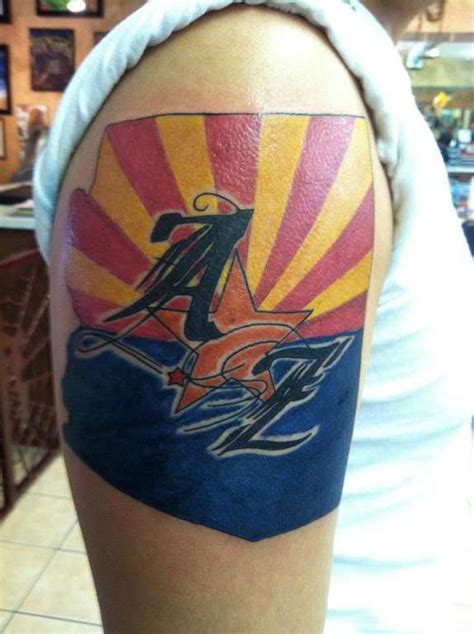 platinumink:arizona-flag-state-of-arizona