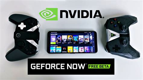 NVIDIA GeForce Now Game Streaming on Android Smartphones - YouTube