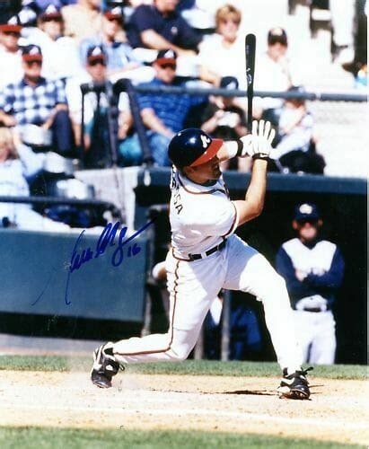 MARK DEROSA ATLANTA BRAVES SIGNED 8X10 PHOTO Opens in a new window or tab | Autographia