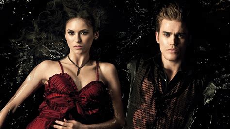 Stefan Salvatore Elena Gilbert Are On Water HD The Vampire Diaries ...