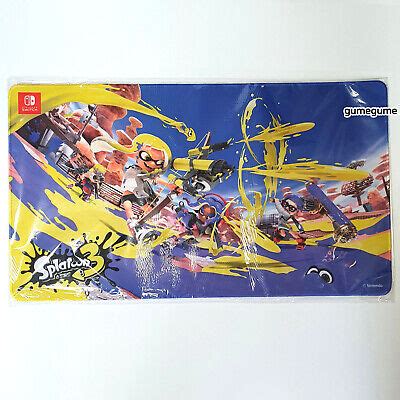 SPLATOON 3 GAMING Desk Pad Mouse Mat Nintendo Switch Official Korean ...