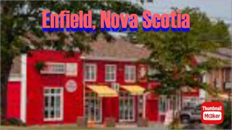 Driving Through Enfield, Nova Scotia, Canada - YouTube