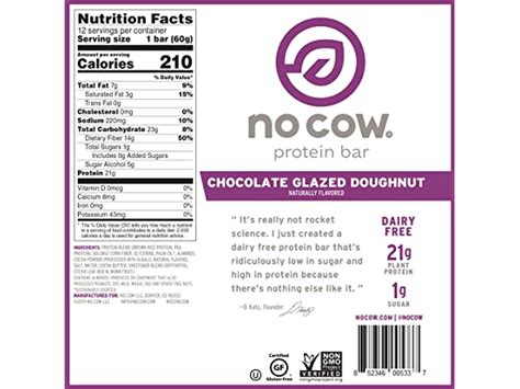 No Cow Protein Bar