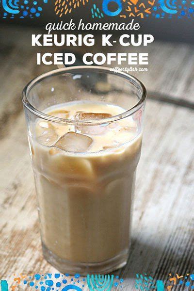 Iced coffee with keurig – Artofit