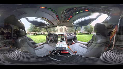 Step inside a DeLorean from the 'Back to the Future' trilogy - YouTube