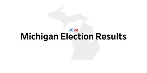 Michigan Primary 2024 Vote Totals - Caye Maxine