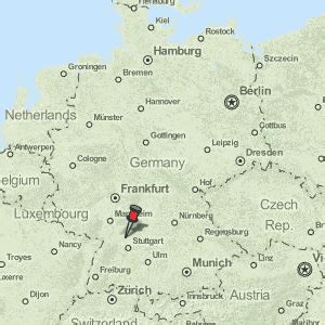 Eppingen Map Germany Latitude & Longitude: Free Maps