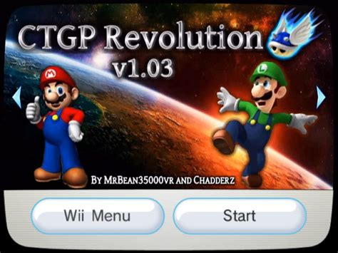 CTGP Revolution Wii - GameBrew