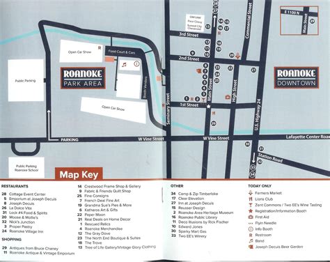 Map to Roanoke, IN | Roanoke Public Library (Indiana)