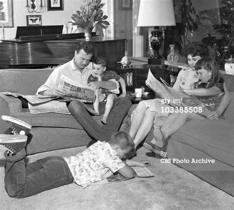 The Arness family at home (Craig, Jim, Rolf, Virginia, and Jenny ...