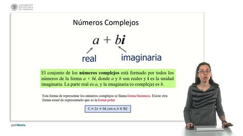 Números complejos: conceptos fundamentales | 3/41 | UPV - YouTube