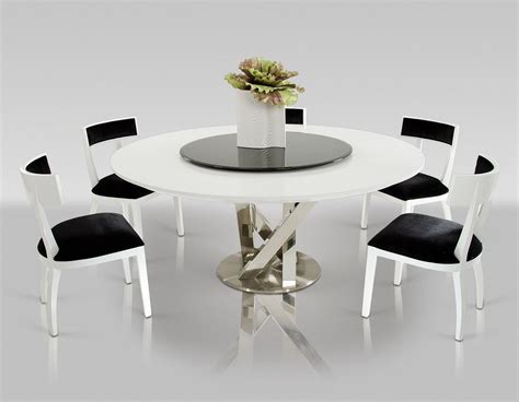 Sale > modern round dining table for 8 > in stock