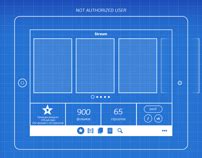 Wireframes for redesign of our app of films online. | Movie app, App wireframe, Wireframe