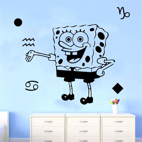 Funny cartoon Wall Sticker Pvc Wall Art Stickers Modern Fashion ...