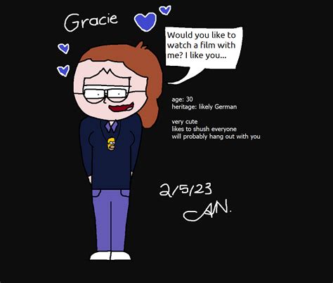 Gracie the Shush Lady by AhmedFromCanada on DeviantArt