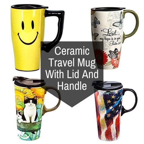 Ceramic Travel Mug With Lid And Handle | Road Mugs