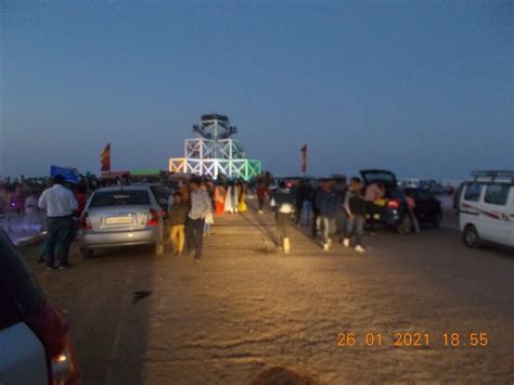 Tuesday(26/1/2021):- "Rann Utsav Festival" at "White Desert" in Dhordo in Great Rann of Kutch ...