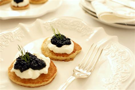 Blini con Caviale (Blini with Caviar) - Passion and cooking