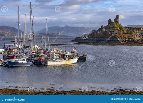 Castle Moil - Isle of Skye - Scotland Stock Photo - Image of kyle ...