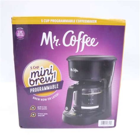 Programmable Coffee Maker Mr. Coffee 5 Cup 25oz. Mini Brew - Dutch Goat