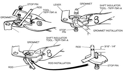 Ford aod linkage adjustment