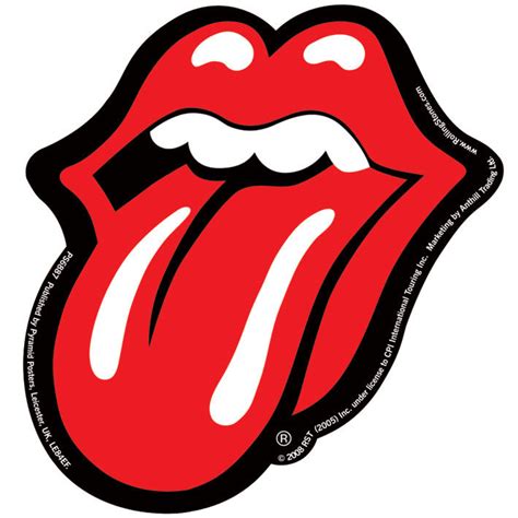 ROLLING STONES - lips Sticker | Sold at EuroPosters